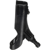 Attwood Marine 2-In-1 Non-Adjustable Side Mount Rod Holders, 2pk, Black
