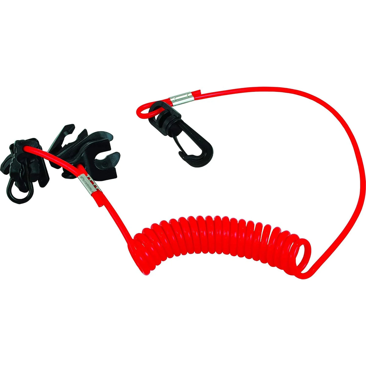Attwood Marine Kill Switch Keys and Lanyard, For Johnson, Evinrude, Mercury, Yamaha, Suzuki, Tohatsu & Honda, 7-Key Set