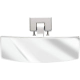 Attwood Marine Perma-Plate Ski Mirror, Universal Mount, 180 Degree Convex, Shatterproof