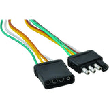 Attwood Marine Complete Trailer Wiring Kit, 25 ft, 4 Quick Connectors, 8 Attachment Clips