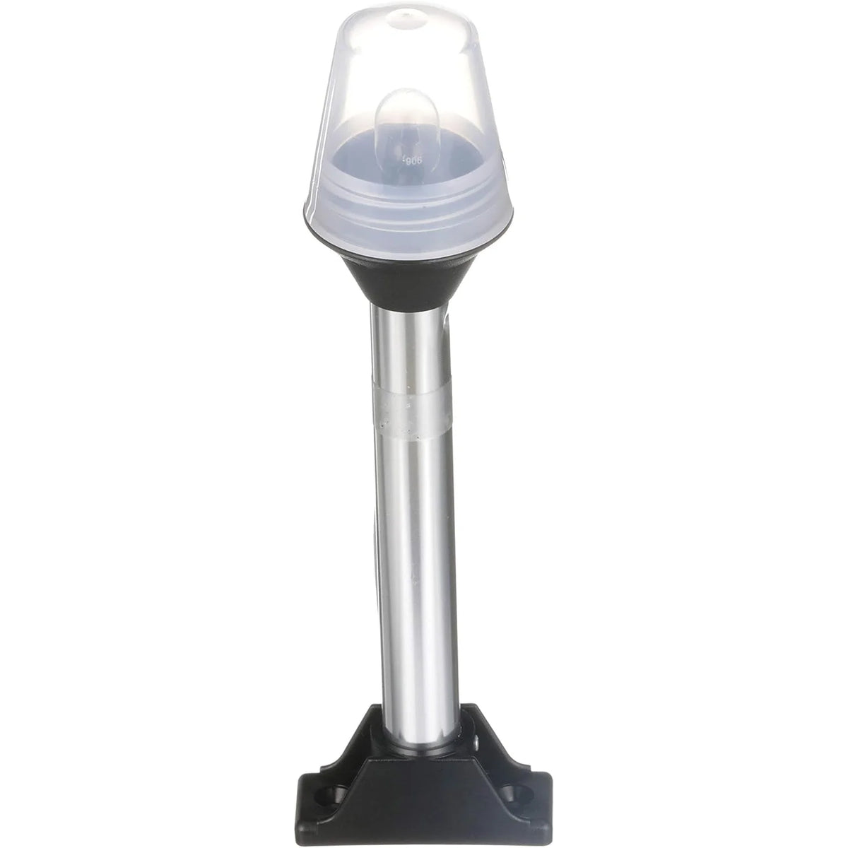 Attwood Marine All-Round Fixed Base Pole Light, 8 in, 2-Mile, 360°, Black Composite Base