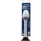 Attwood Marine All-Round Fixed Base Pole Light, 8 in, 2-Mile, 360°, Black Composite Base