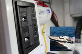 Blue Sea Systems 360 Panel ELCI Main Circuit Breaker Panel, 30A, 120V AC, Double Pole, 1 Position