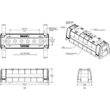 Blue Sea Systems MaxiBus Insulating Cover, for 2105 & 2126