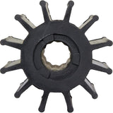 Jabsco Impeller Kit, Spline Drive, 3-3/4 in x 2-1/2 in x 1 in, 12-Blade, Neoprene, Brass Insert