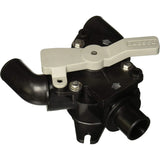 Jabsco Waste Diverter Y-Valve, 1-1/2 in Ports, 1 in Inlet