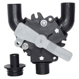 Jabsco Waste Diverter Y-Valve, 1-1/2 in Ports, 1 in Inlet