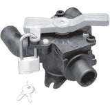 Jabsco Waste Diverter Y-Valve, 1-1/2 in Ports, 1 in Inlet