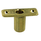 Perko Top Mount Rowlock Sockets, Manganese Bronze, 2-3/8 x 7/8 x 1 in, 2pk