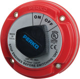 Perko 9601 Series Medium Duty Battery Disconnect Switch, 250A, 6-32VDC, Ignition Protected
