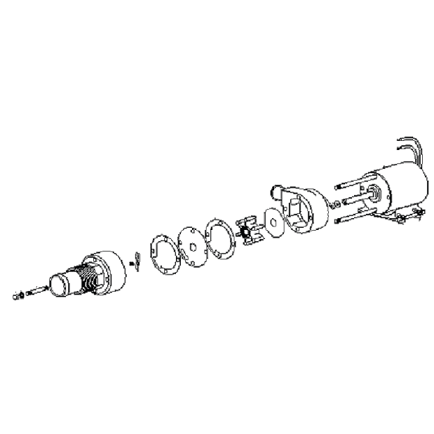 Jabsco Macerator Pump Housing Kit, Long
