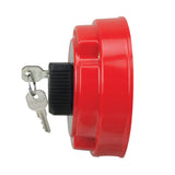 Perko Medium Duty Battery Selector Switch, 6-32V, 250A Continuous, Alternator Field Disconnect, Key Lock