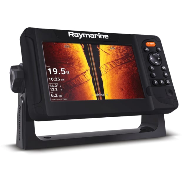Raymarine Element 9 HV Fishfinder/Chartplotter Combo, 9 in, HV-100 Transducer, HyperVision CHIRP Sonar, Navionics+ US & Canada Charts