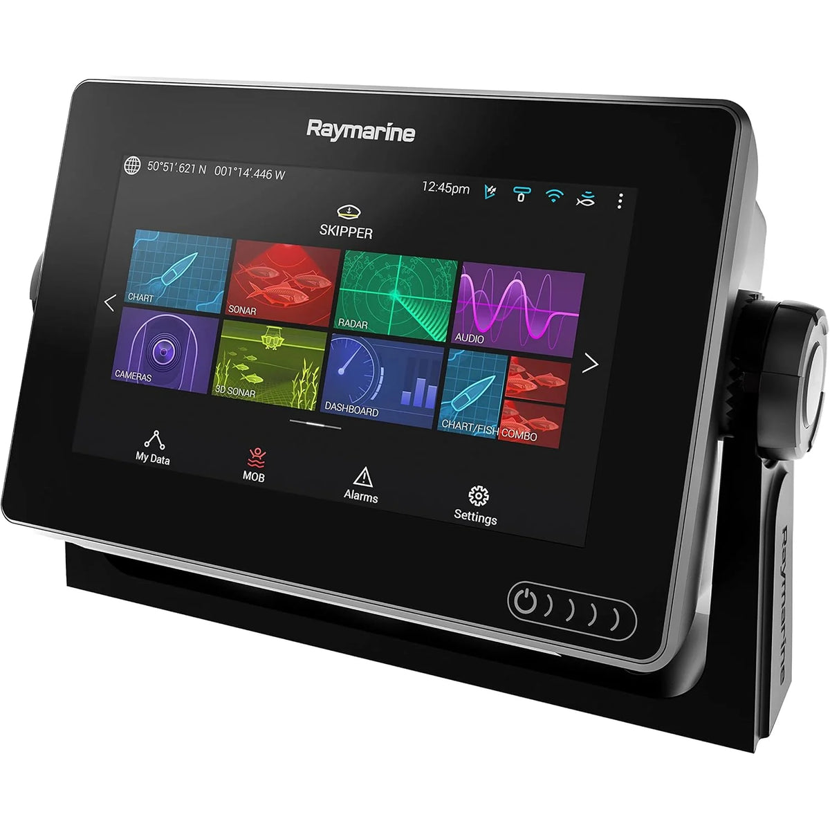 Raymarine Axiom 7 DV 7 in MFD Chartplotter, DownVision Sonar, No Transducer, LightHouse North America Chart