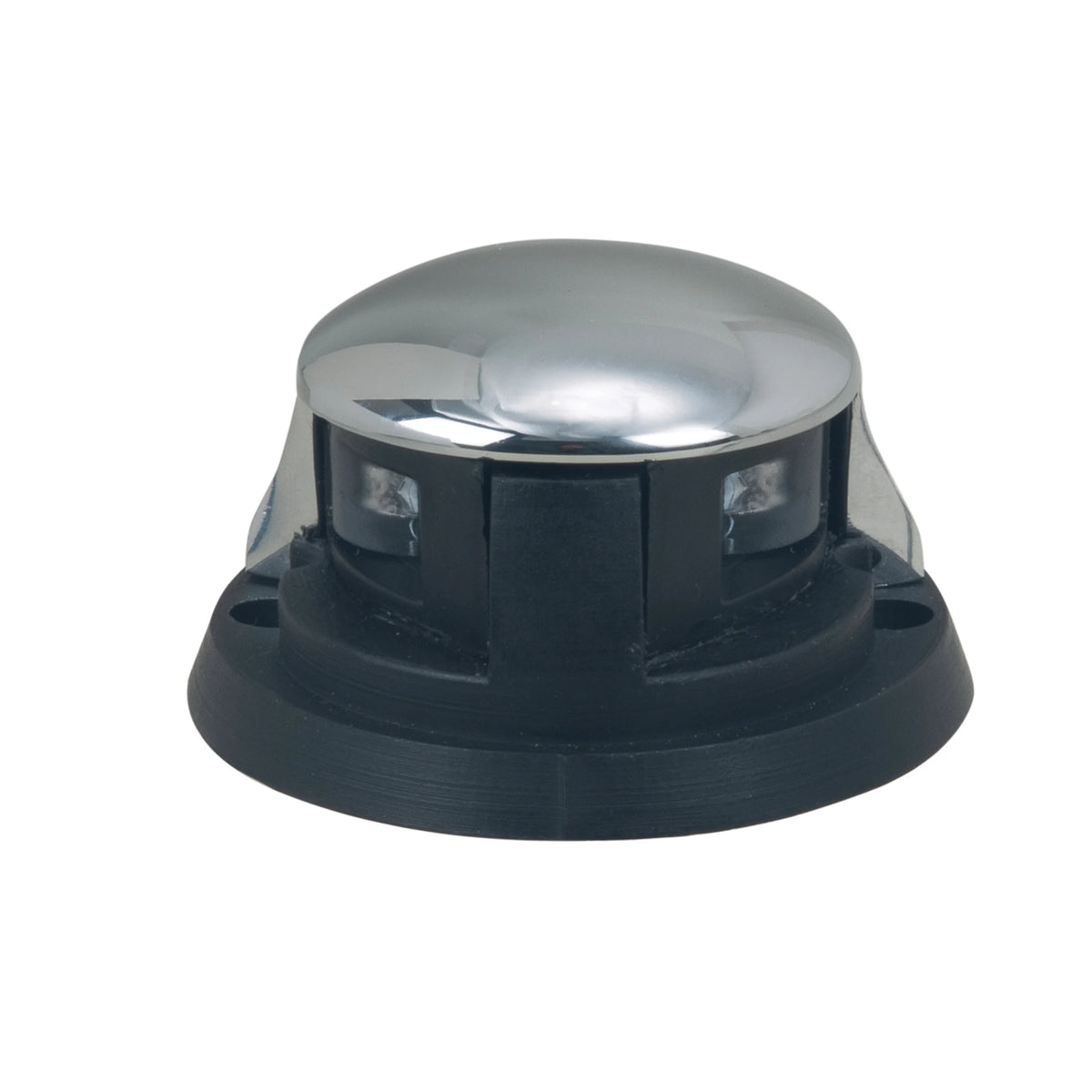 Perko 0647 Bi-Color LED Navigation Light, 12V, 2NM, Horizontal Mount, Chrome-Plated Zinc