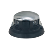 Perko 0647 Bi-Color LED Navigation Light, 12V, 2NM, Horizontal Mount, Chrome-Plated Zinc
