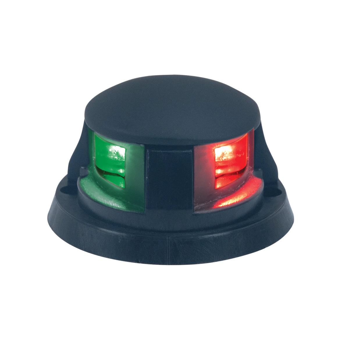 Perko 0647 Bi-Color LED Navigation Light, 12V, 2NM, Horizontal Mount, Chrome-Plated Zinc