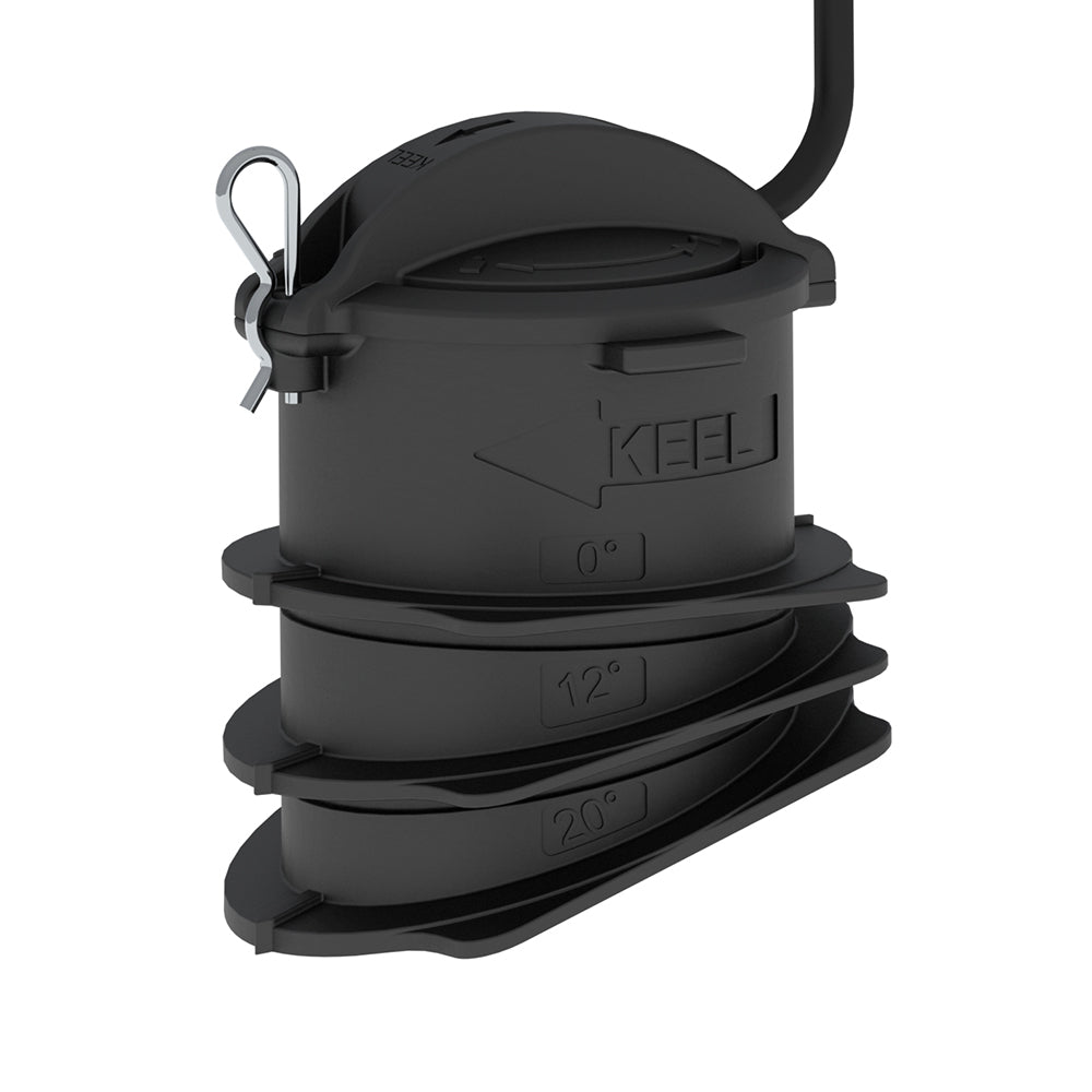 Raymarine CPT-S In-Hull CHIRP Transducer, For Non-Cored Fiberglass Hulls, 170-230 kHz, 0-25° Deadrise, 600 ft, 6m Cable