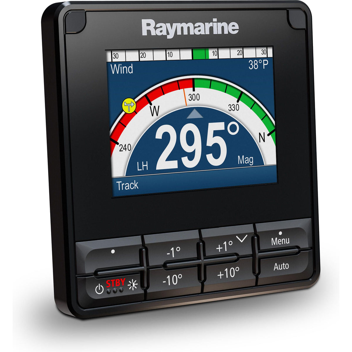 Raymarine p70s Autopilot Control Head, For Evolution Autopilots, 3.5 in 1200-Nit LCD, 9-16V, IPX6/IPX7, SeaTalkng, NMEA 2000