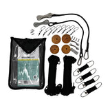 TACO Marine Premium Double Rigging Kit, For 2 Rigs on 2 Poles, Up to 22 ft Outriggers, 200 ft Black Dacron Cord