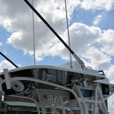 TACO Marine Pro Series GS-500 Outrigger Mounts, For Carbon Fiber Tele-Outriggers Up to 24 ft, Twist & Lock Arm