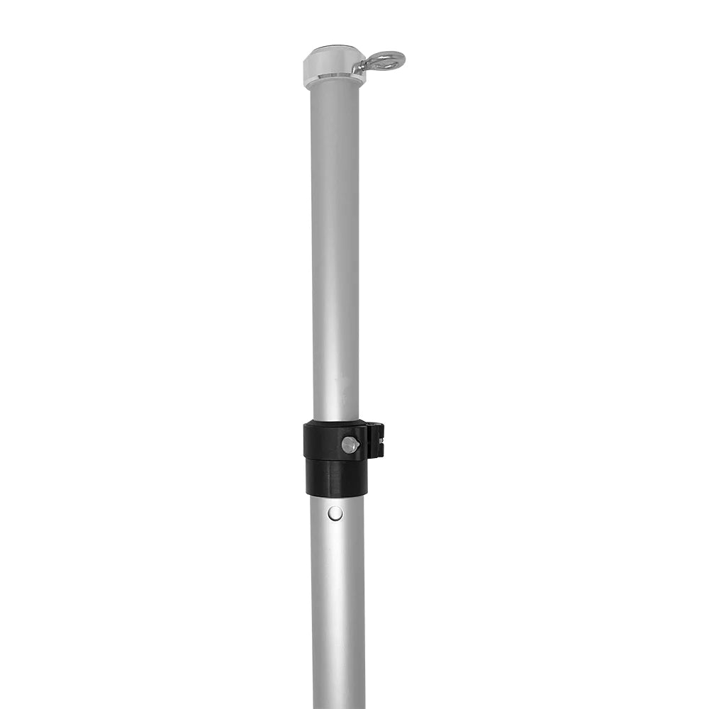 TACO Marine Tele-Sun Aluminum Shade Poles, 44.6-69.37 in, 2pk
