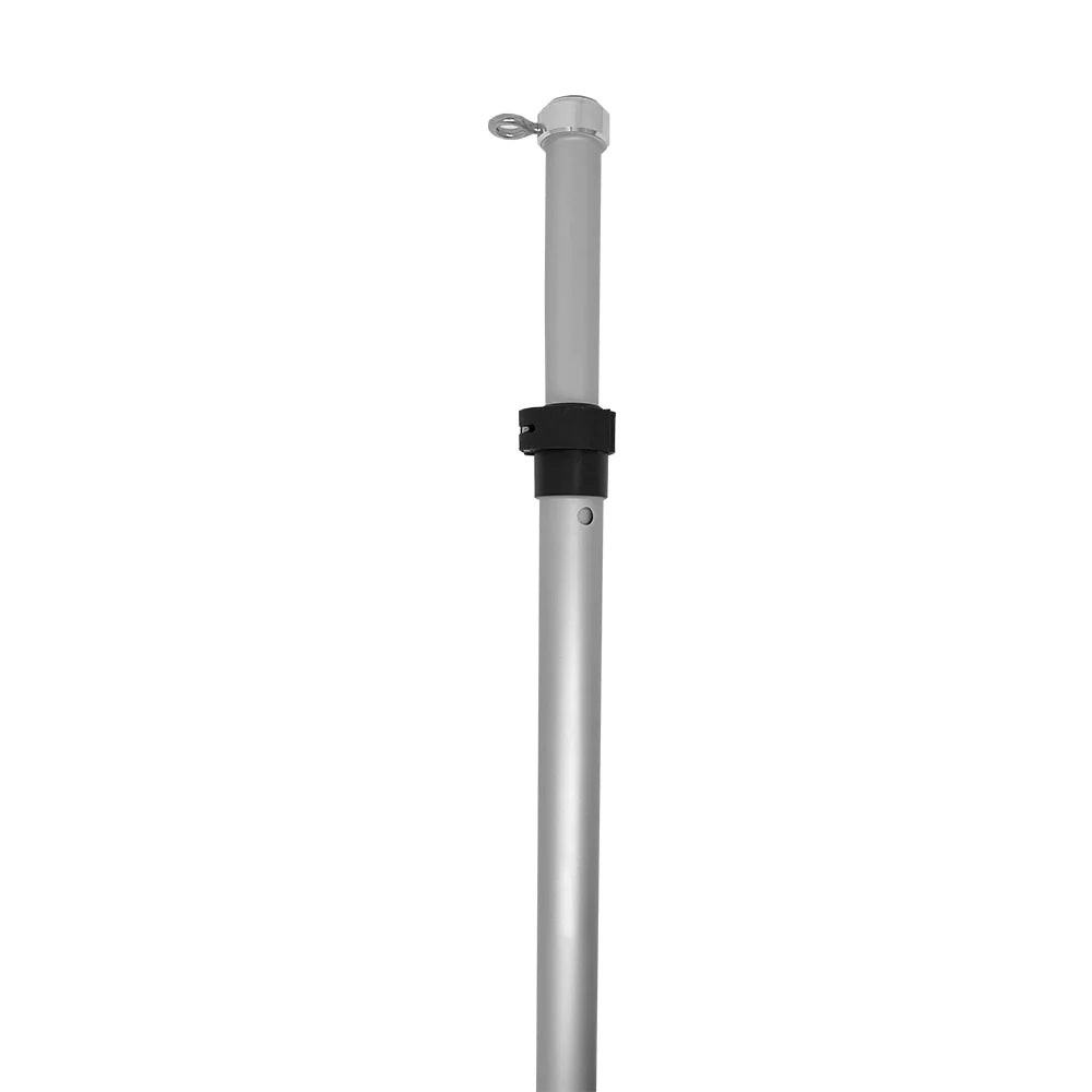 TACO Marine Tele-Sun Aluminum Shade Poles, 44.6-69.37 in, 2pk