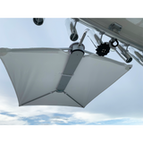 TACO Marine ShadeFin Fixed Rod Holder Mount, For Standard Rod Holders, Type-304 Stainless Steel, Nylon Sleeve, Locking Knob