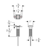 TACO Marine Surface Mount LED Side Navigation Light Set, For Boats up to 40 ft, 12-24VDC, IP68, 2nm