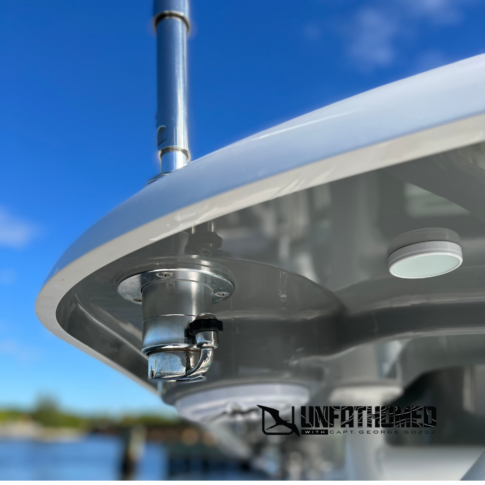 TACO Marine Grand Slam 800 VHF Antenna Mount, IP66, 1-14 Thread, Up to 2 in Hardtops