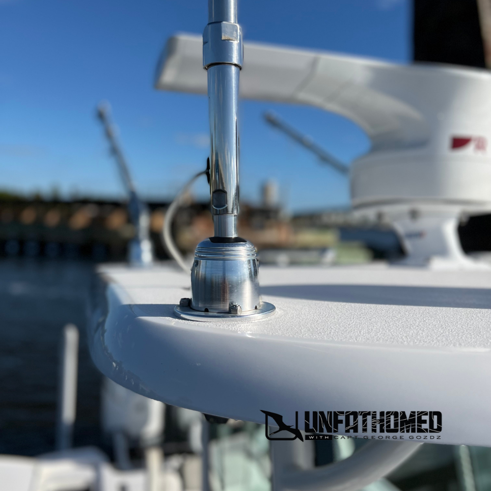 TACO Marine Grand Slam 800 VHF Antenna Mount, IP66, 1-14 Thread, Up to 2 in Hardtops