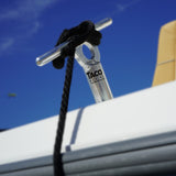 TACO Marine Multi-Purpose Portable Cleat, 15 Degree, Type-304 Stainless Steel, Standard Rod Holder Fit