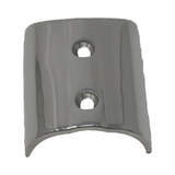 TACO Marine Medium SuproFlex Rub Rail End Cap, For V11-9990, 316L Stainless Steel, Mirror Polish