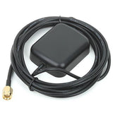 Victron Energy Active GPS Antenna, For GX LTE 4G, 3 m RG-74, SMA Male, Magnet Mount