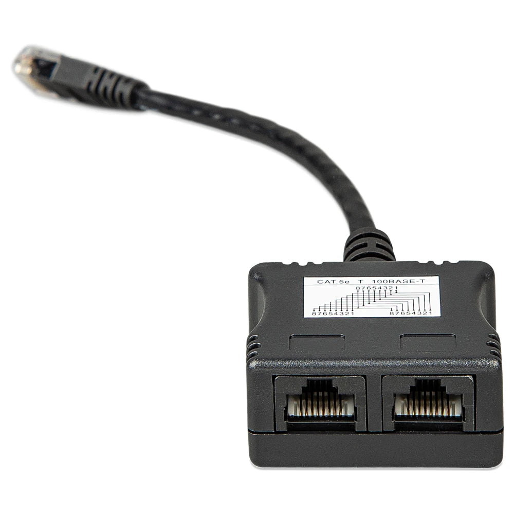 Victron Energy RJ45 UTP Splitter Cable, For MultiPlus 500VA-1600VA, 1x Male to 2x Female, 15cm