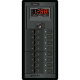 Blue Sea Systems DC Branch Circuit Breaker Panel, Pre-Wired Buses, Backlit Labels