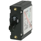 Blue Sea Systems A-Series Single Pole Toggle Circuit Breaker, AC/DC, Trip-Free