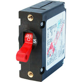 Blue Sea Systems A-Series Single Pole Toggle Circuit Breaker, AC/DC, Trip-Free