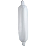 Attwood Marine SoftSide Oval Mooring Fender, Polymeric Material, Ribbed Sides