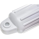 Attwood Marine SoftSide Oval Mooring Fender, Polymeric Material, Ribbed Sides