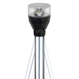Attwood Marine LightArmor LED All-Round Articulating Pole Light, 2 NM, 10.5-14.4V DC