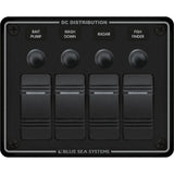 Blue Sea Systems Contura Water Resistant DC Circuit Breaker Panel, 12/24V, IP66