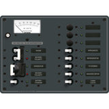 Blue Sea Systems Traditional Metal AC Main Source Selector Panel, Lockout Slide, Reverse Polarity LED
