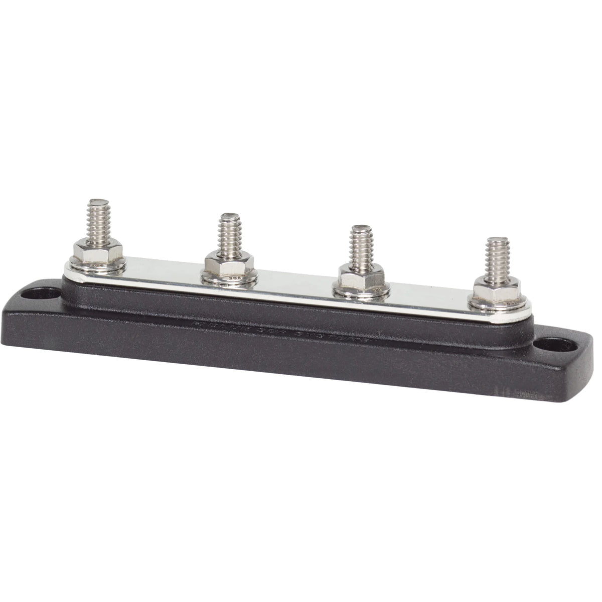 Blue Sea Systems Common 150A BusBar, 48V DC, 300V AC, Tin-Plated Copper Bus