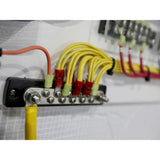 Blue Sea Systems Common 150A BusBar, 48V DC, 300V AC, Tin-Plated Copper Bus