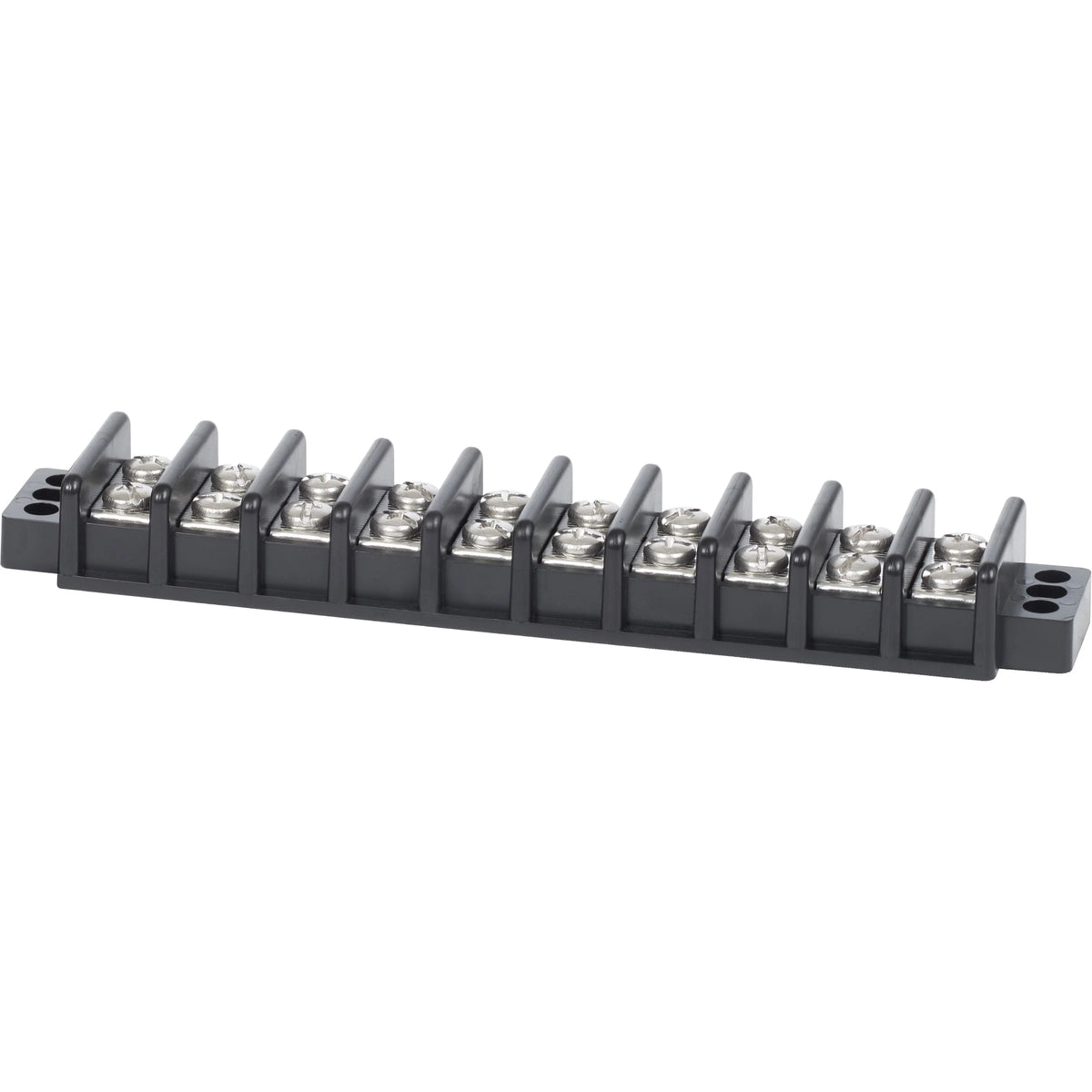 Blue Sea Systems 30A Terminal Block, 600V AC/DC, Closed-Back, Independent Circuits