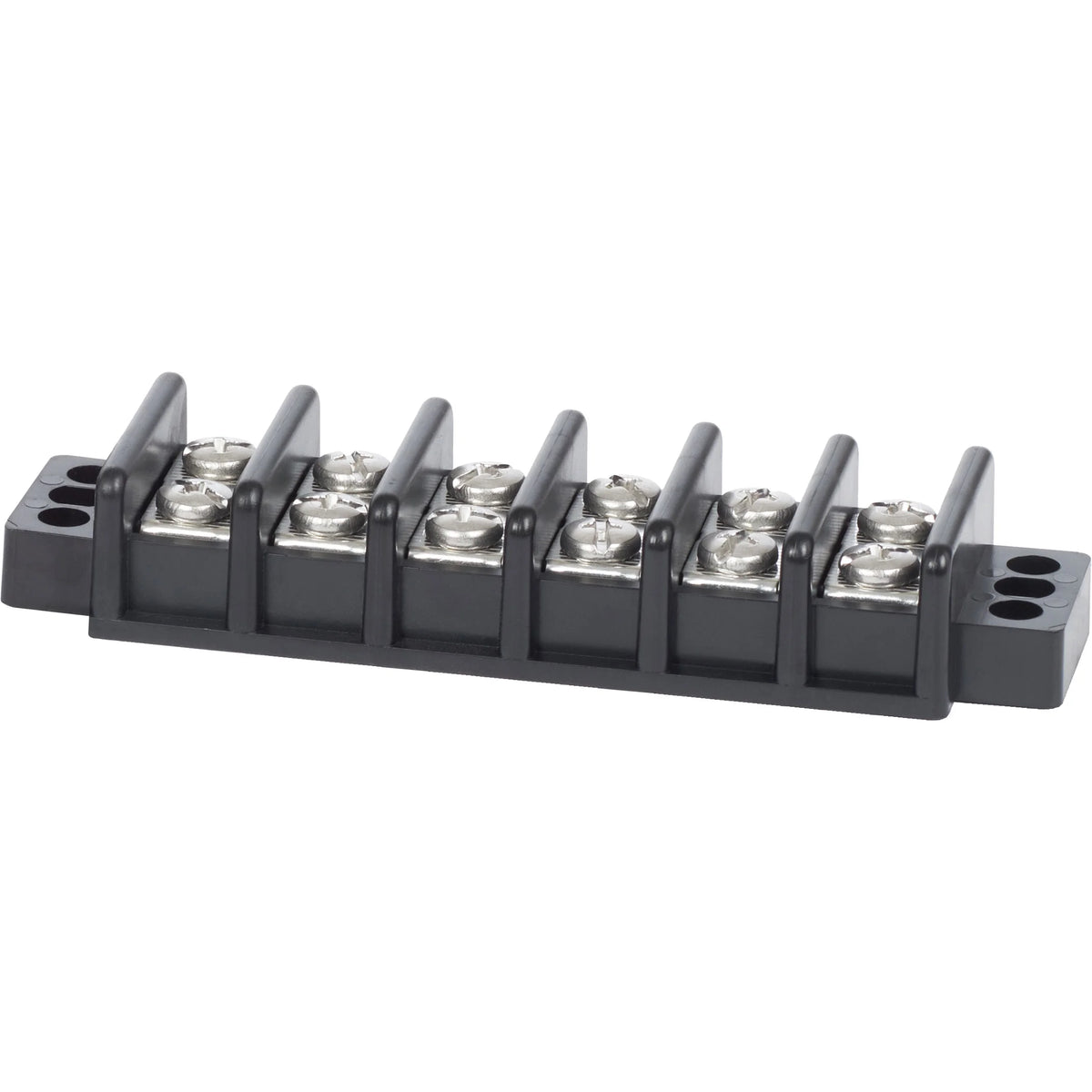 Blue Sea Systems 30A Terminal Block, 600V AC/DC, Closed-Back, Independent Circuits