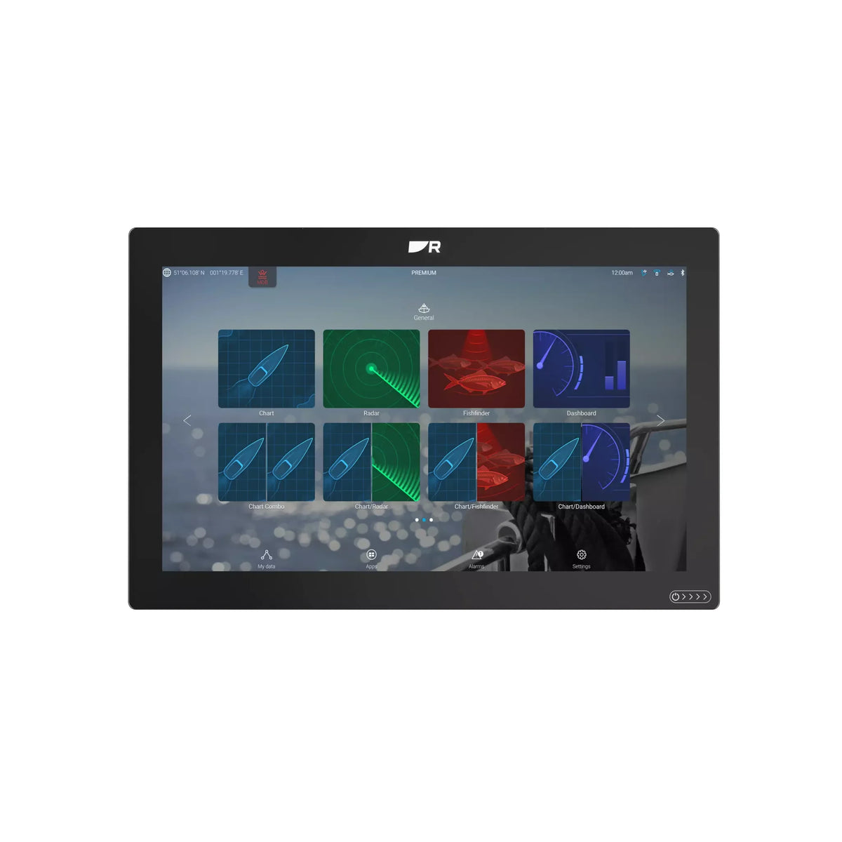 Raymarine Axiom 2 XL MFD Chartplotters, 8-32V, IPX6/IPX7, NMEA 2000, HDMI In/Out, 3 RayNet PoE Ports