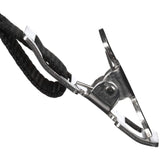 Attwood Marine Fuel Tank Strap Set, 1 in White Nylon Strap, Quick-Release Buckle, Footman Loops