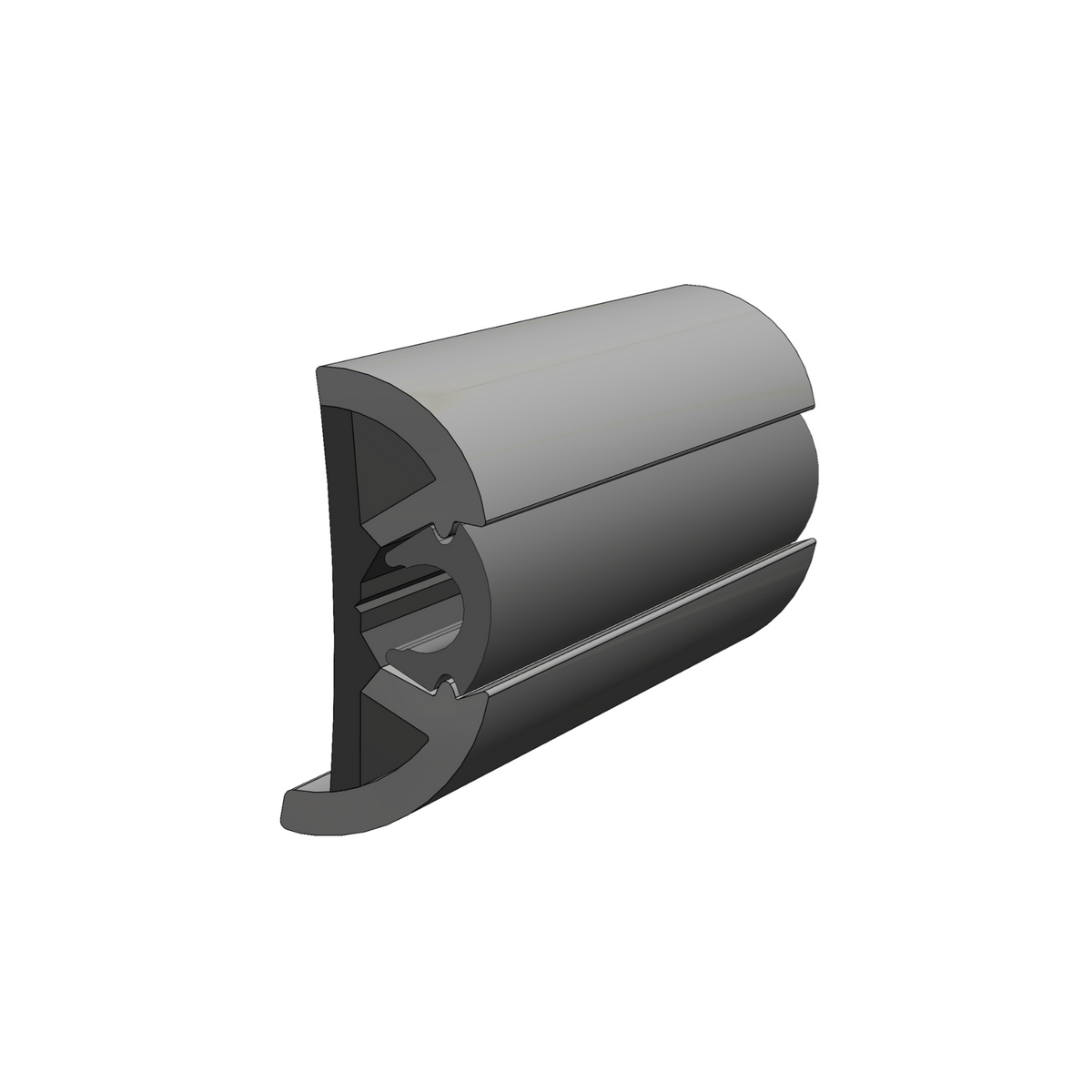 TACO Marine SuproFlex Medium Rub Rail Kit, 2 in x 29/32 in, Co-Extruded Vinyl